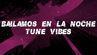 Tune Vibes  Bailamos en la Noche Lyrics [upl. by Areek262]