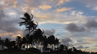 Evening at Kailua beach Oahu Hawaii [upl. by Brynn274]