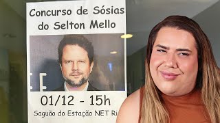 O CONCURSO DE SÓSIAS QUE ELEGEU O PRIMEIRO SELTON MELLO NEGRO DA HISTÓRIA [upl. by Ayeka235]