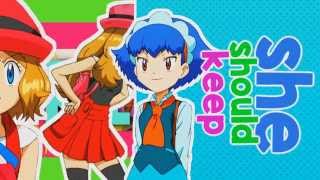 amourshipping vs Poffleshipping  better than revengeAsh x Miette vs serena x ash  pokemon xy [upl. by Born]