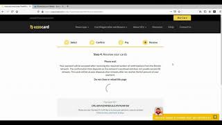 How to Pay With Cryptocurrency On Ezzocard  Video Guide [upl. by Slifka]