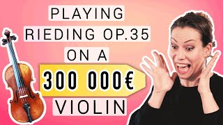 Rieding Oskar Concerto op 35 bminor hMoll played on a Gagliano violin [upl. by Yurik]