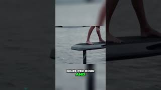 Experience the Thrill Electric Hydrofoil Ride at 25 MPH [upl. by Simah]