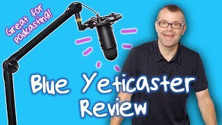 Blue Yeticaster Mic Bundle Review  Awesome for podcasting [upl. by Gnanmas]