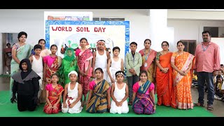 World Soil Day  Halt soil salinization boost soil productivity  Rainbow School  Nellore [upl. by Eannaj]