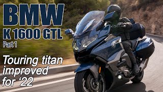 BMW K 1600 GTL goes the extra mile for ultimate touring package [upl. by Christin]