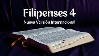 Filipenses 4  Nueva Versión Internacional  Biblia en audio [upl. by Edecrem]