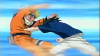 Naruto Shippuden Ultimate Ninja 4 Hero Mode Kyuubi Naruto vs Curse Marked Sasuke at Final Valley [upl. by Ierbua994]