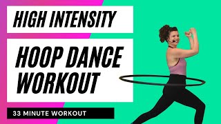 Hula Hoop Dance Workout Highly Energising 33 Minute Workout for the Abs and Legs [upl. by Aisan]