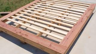 Wood Bed Frames for King Size Beds Ideas [upl. by Icart366]