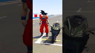 GTA V  NINJA H2R VS ONE WHEEL BIKE IN GTA 5  gta gta5thar shorts viral gta gta5 [upl. by Latt550]