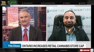 High Tide CEO Raj Grover Reacts To Ontario Store Increase Interview With BNN Bloomberg [upl. by Cigam]