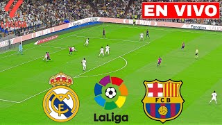 🔴 REAL MADRID VS BARCELONA PARTIDO EN VIVO  LIGA ESPAÑOLA [upl. by Lancelot317]