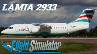 Lamia 2933 Chapecoense  Microsoft FlightSimulator 2020 [upl. by Essyla]