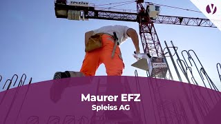 Lehre als Maurer EFZ bei der Spleiss AG [upl. by Madaih59]