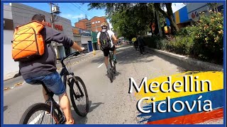 Medellin Ciclovía I Colombia Antioquia2 [upl. by Dolph473]