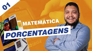 CONCURSO DO IBGE  MATEMÁTICA  PORCENTAGENS  Censo Demográfico 2021 [upl. by Combes]