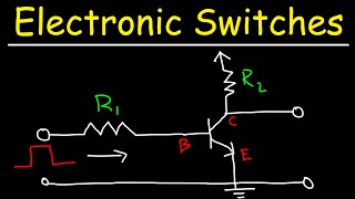 BJT Transistors  Electronics Switches and Inverters [upl. by Sihtam871]