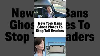 You will get caught New York Bans Ghost Plates To Stop Toll Evaders [upl. by Loziram]