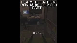 Fears to Fathom Ironbark Lookout Part 1 youtubeshorts fearstofathomironbarklookout [upl. by Tsui]