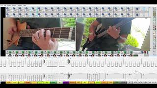 Dont Fear The Reaper Instrumental Tribute with Tab roll [upl. by Laamak]