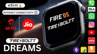 FireBoltt DREAMS⚡First Esim Supported Smartwatch From FireBoltt [upl. by Heng]