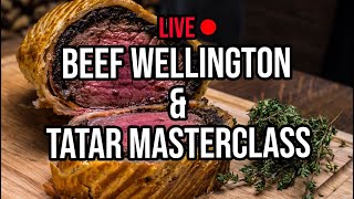 Live Beef Wellington amp Tatar Masterclass  Jacob og Tim [upl. by Paco]