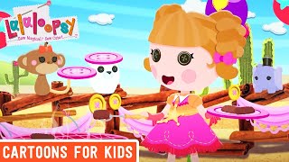 BBQ in Lalaloopsyland  Lalaloopsy Clip  Cartoons for Kids [upl. by Eceinahs]