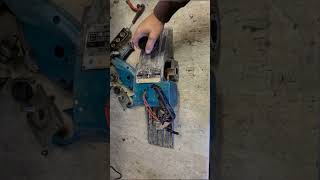 Power Tool Repairs Fixing an Old Makita Beam planer [upl. by Eirojam70]