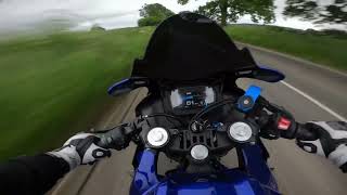 2024 YZFR125 TOP SPEED TEST AND PURE EXHAUST SOUND BLACK WIDOW [upl. by Evin]