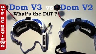 RC Reviews Fat Shark Dominator V3 vs Dominator V2 Whats the difference [upl. by Ynabla]