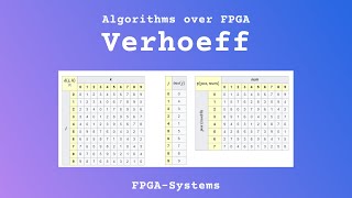 Verhoeff Algorithm on FPGA [upl. by Leiuqeze976]