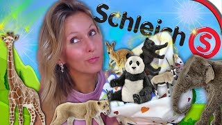 ALLE Schleich FIGUREN 🐯 Edeka Treuepunkte Aktion 🦓 Fun Facts 🐼 Tiervideo deutsch [upl. by Dorie59]