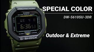 รีวิว นาฬิกา Casio GShock Utility Special Color รุ่น DW5610SU3DR แข็งแกร่งสไตล์ญี่ปุ่น [upl. by Chase847]