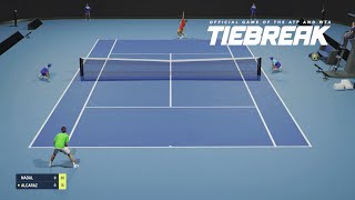 TIEBREAK  Rafael Nadal Vs Carlos Alcaraz I Australian Open I Expert Difficulty PS5 [upl. by Armmat]