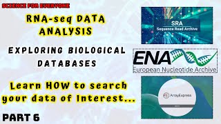 How to search for your RNAseq files  NCBI SRA  ENA  Array Express  Practical [upl. by Welbie696]