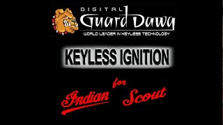 Transform Your Ride Digital Guard Dawg KIM Ignition on Indian Scout  Keyless RFID Technology [upl. by Nosirrah346]