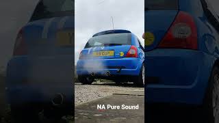 Renault Sport Clio 182 Cup Revs Pure NA Sound [upl. by Ronoel303]