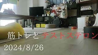 【筋トレ】【テストステロン】おっさんが筋トレしながら本についてほざく [upl. by Noiro890]