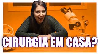 Como treinar cirurgia em casa Oftalmologia [upl. by Pollard]