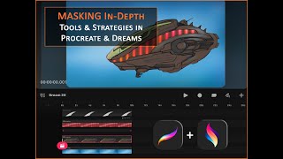 MASKING Tutorial InDepth Tools amp Strategies in Procreate amp Procreate Dreams [upl. by Mchale587]