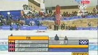 Winter Olympics Salt Lake City 2002  1010 km pursuit freestyle part 4 of 4 [upl. by Monica]