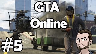 GTA V  Online  ep 5 Saniuta fuge w Leo amp Sky [upl. by Birk]