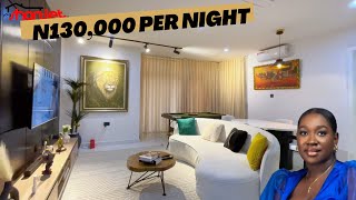 Inside A One Bedroom Airbnb in Lagos Budget Friendly  130k per night80 [upl. by Etnovad]