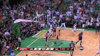 HD Kevin Garnett 26 points vs Lakers 2008 Finals Game 6 [upl. by Shela]