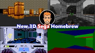 3D Sega Homebrew Sega Genesis amp Mega Drive Sega CD amp Mega CD and Sega 32x [upl. by Hartzel878]