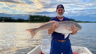 BIGGEST FISH OF MY LIFE  Pamlico River Fishing with Dad Part 1 [upl. by Ahseat330]