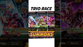 Trio Ultra Summom Race dragonballlegends shorts [upl. by Rubina920]