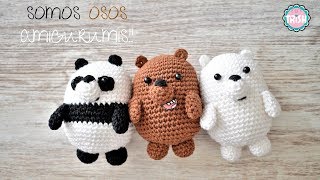 🐼🐻SOMOS OSOS AMIGURUMIS 🐼🐻  CROCHET  BÁSICO🐼🐻 [upl. by Garibald746]