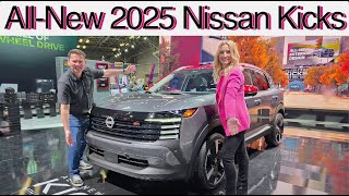 AllNew 2025 Nissan Kicks first look  Bigger and now with AWD [upl. by Abdella]